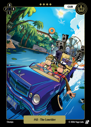The Lowrider #061 — official Mudwater Base artwork