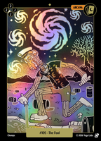 
              The Fool #105 — official Mudwater Foil artwork
            