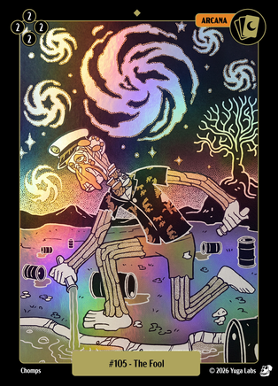 The Fool #105 — official Mudwater Foil artwork