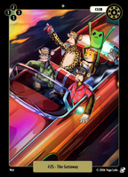 
              The Getaway #025 — official Mudwater Foil artwork
            