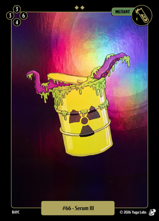 Serum III #066 — official Mudwater Foil artwork