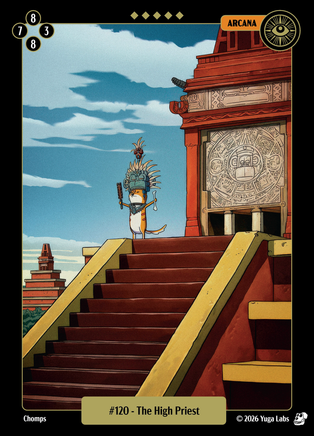 The High Priest #120 — official Mudwater Base artwork
