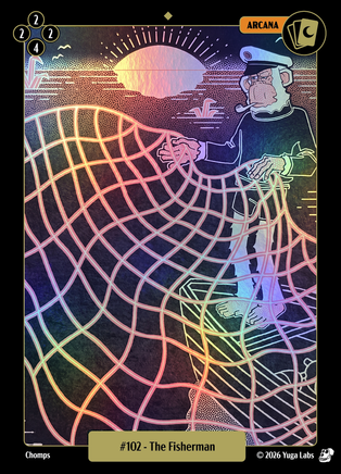 The Fisherman #102 — official Mudwater Foil artwork