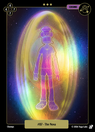 The Nova #087 — official Mudwater Foil artwork