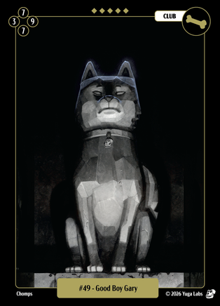Good Boy Gary #049 — official Mudwater Base artwork