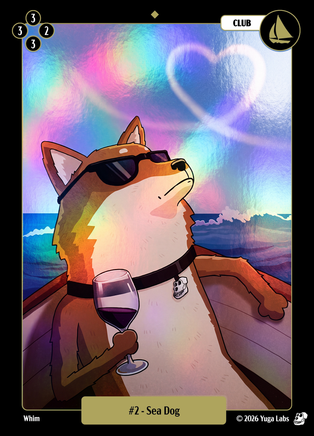 Sea Dog #002 — official Mudwater Foil artwork