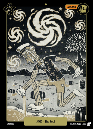 The Fool #105 — official Mudwater Base artwork