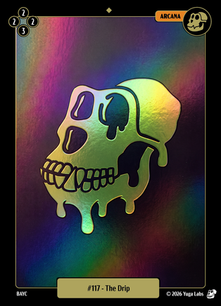 The Drip #117 — official Mudwater Foil artwork