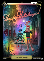 
              Happy Holidays #051 — official Mudwater Foil artwork
            