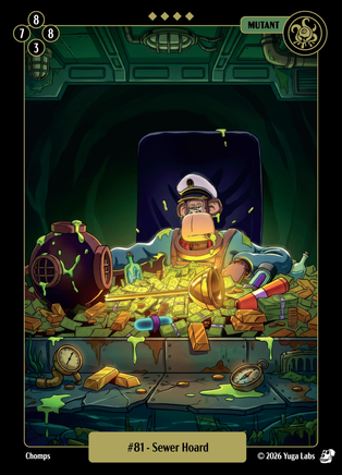 Sewer Hoard #081 — official Mudwater Base artwork