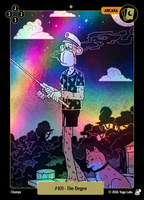 
              The Degen #101 — official Mudwater Foil artwork
            
