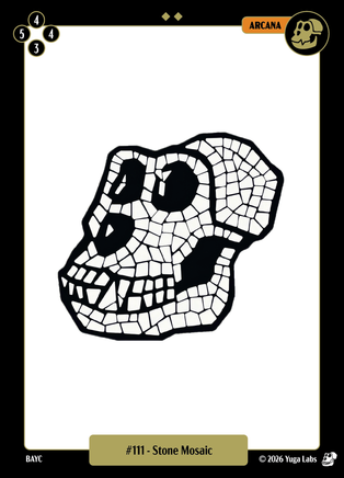 Stone Mosaic #111 — official Mudwater Base artwork