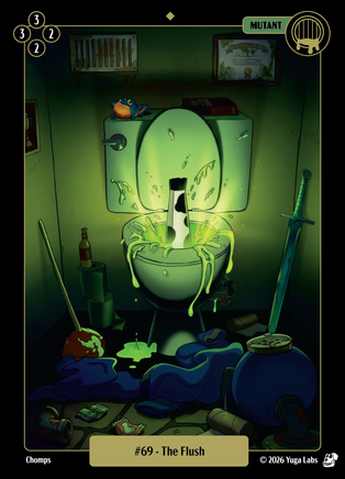 The Flush #069 — official Mudwater Base artwork
