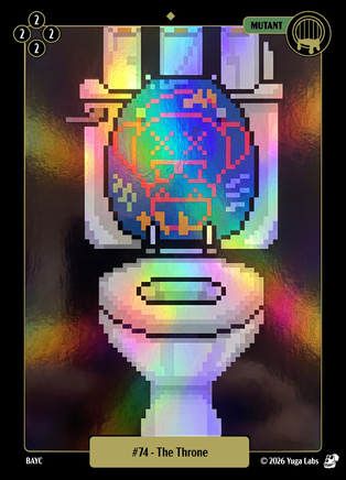 The Throne #074 — official Mudwater Foil artwork