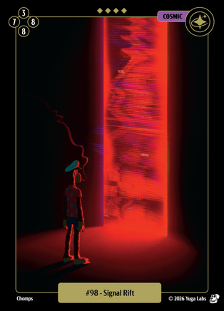 Signal Rift #098 — official Mudwater Base artwork
