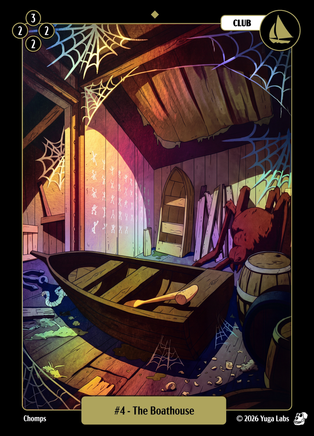The Boathouse #004 — official Mudwater Foil artwork
