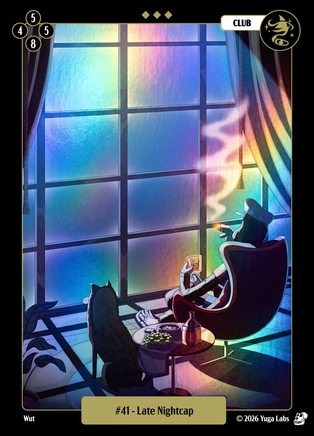 Late Nightcap #041 — official Mudwater Foil artwork