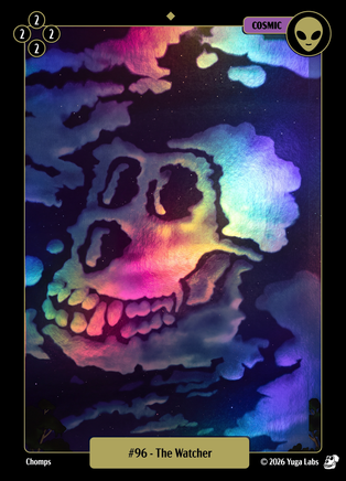 The Watcher #096 — official Mudwater Foil artwork
