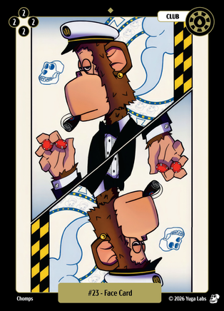 Face Card #023 — official Mudwater Base artwork