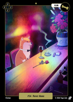 
              Never Alone #054 — official Mudwater Foil artwork
            