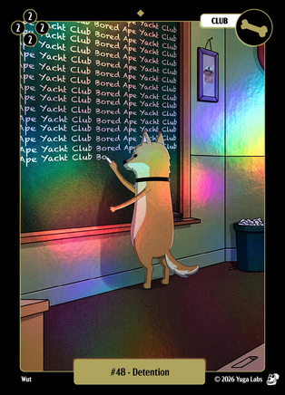 Detention #048 — official Mudwater Foil artwork