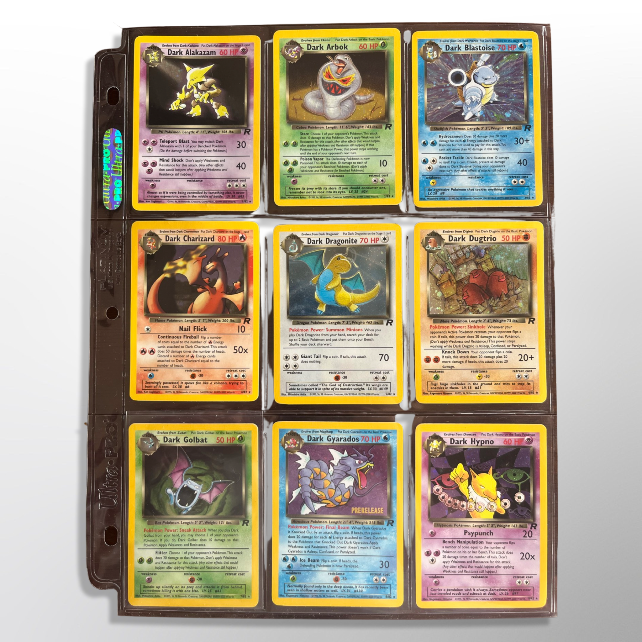 Team Rocket Complete Set (83/82) 2000 [MP-DMG]|