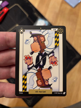Face Card #023 — Base, Near Mint — actual physical card front
