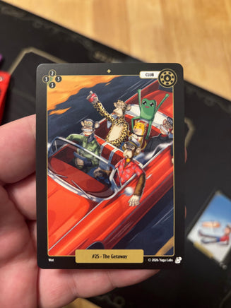 The Getaway #025 — Base, Near Mint — actual physical card front