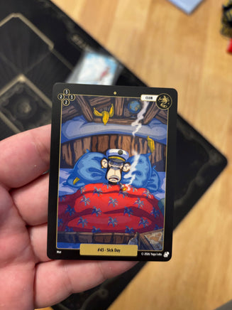 Sick Day #043 — Base, Near Mint — actual physical card front
