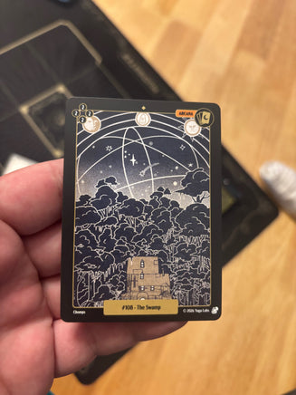 The Swamp #108 — Base, Near Mint — actual physical card front, batch 4