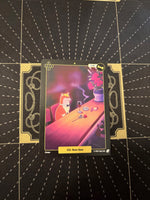 
              Mudwater #054 Never Alone actual card front, photographed October 24, 2026
            