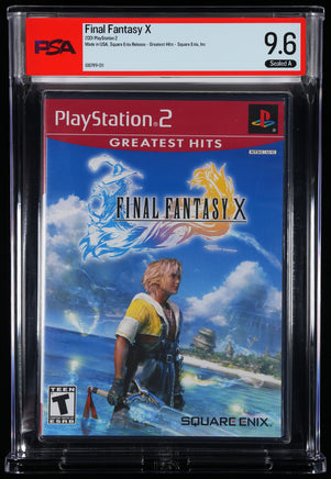 Final Fantasy X PS2 PSA 9.6 A Greatest Hits Sealed 616789-011 exact copy front