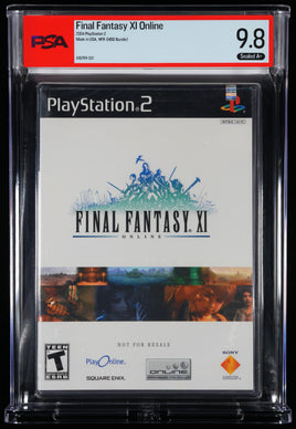 Final Fantasy XI Online PS2 PSA 9.8 A+ NFR HDD Bundle Sealed 616789-012 exact copy front