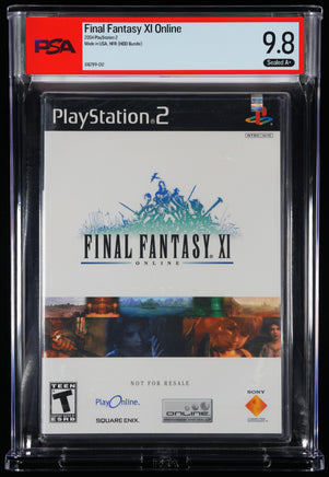 Final Fantasy XI Online PS2 PSA 9.8 A+ NFR HDD Bundle Sealed 616789-012 exact copy front