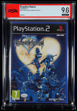 Kingdom Hearts PS2 PSA 9.6 A+ UK PAL Square Enix Sealed 616789-017 exact copy front