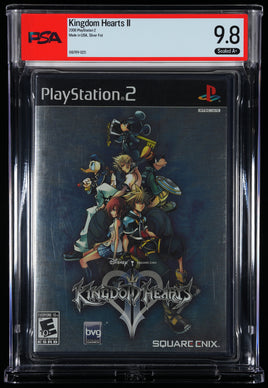 Kingdom Hearts II PlayStation 2 PSA 9.8 A+, certificate 616789-020, exact copy front