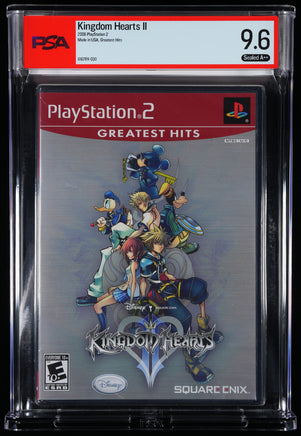 Kingdom Hearts II PS2 PSA 9.6 A++ Greatest Hits Sealed 616789-030 exact copy front
