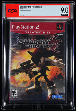 Shadow the Hedgehog PS2 PSA 9.6 A Greatest Hits Sealed 616789-031 exact copy front