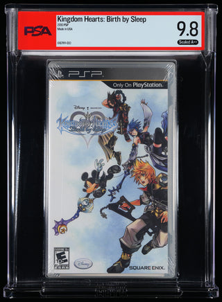 Kingdom Hearts: Birth by Sleep PSP PSA 9.8 A++, certificate 616789-033, exact copy front