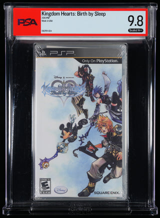 Kingdom Hearts: Birth by Sleep PSP PSA 9.8 A++, certificate 616789-034, exact copy front