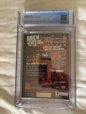 Guitar Hero II PS2, CGC 9.8, certification 1026437010, photo 2