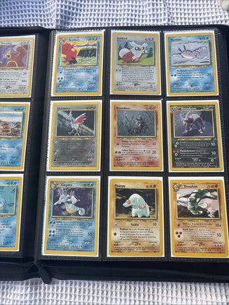 Gen 2 Johto complete Pokémon card set with custom-art Vault X binder, exact item photo 16 of 20