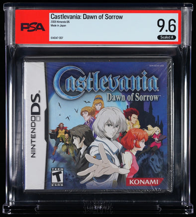 Castlevania: Dawn of Sorrow DS, PSA 9.6, certification 614047-007, photo 1