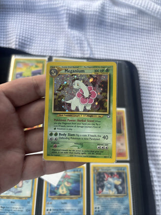 Gen 2 Johto complete Pokémon card set with custom-art Vault X binder, exact item photo 3 of 20