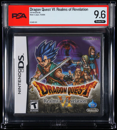 Dragon Quest VI: Realms of Revelation DS, PSA 9.6, certification 613488-001, photo 1