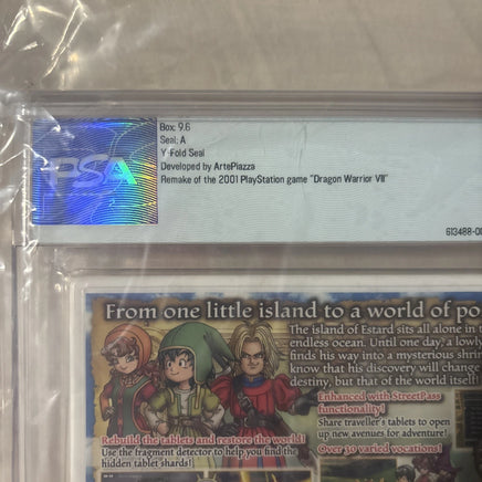 Dragon Quest VII: Fragments of the Forgotten Past 3DS, PSA 9.6, certification 613488-005, photo 5