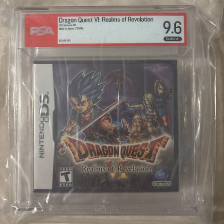 Dragon Quest VI: Realms of Revelation DS, PSA 9.6, certification 613488-001, photo 3
