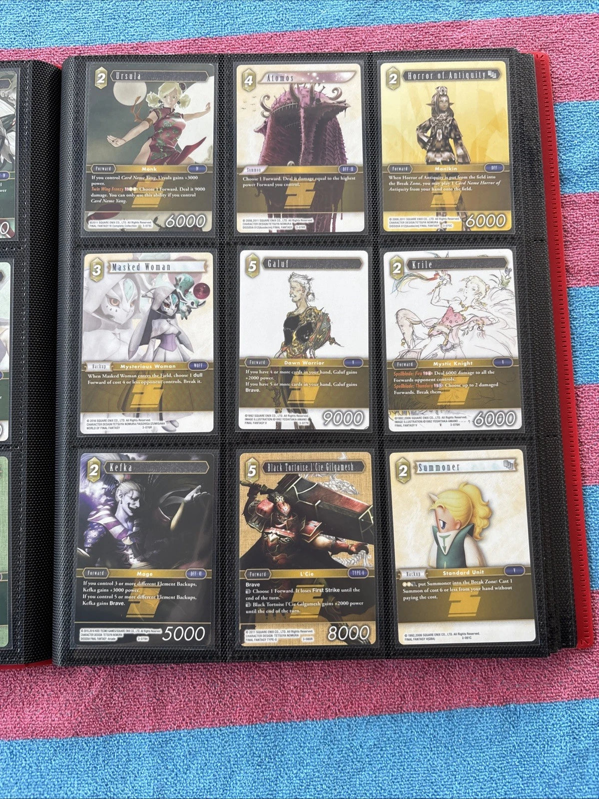 rare final fantasy trading cards Final Fantasy Opus III 3 Complete Set (Non-Holo) (154) 2017| TradingCardSets.Com