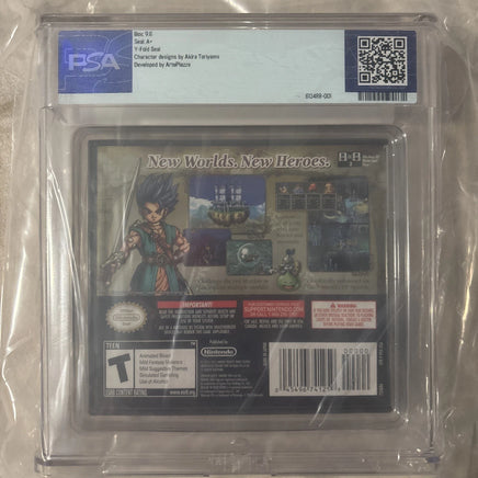 Dragon Quest VI: Realms of Revelation DS, PSA 9.6, certification 613488-001, photo 4