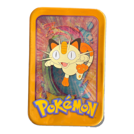 Pokémon Meowth Jumbo TOPPS Tin 1999